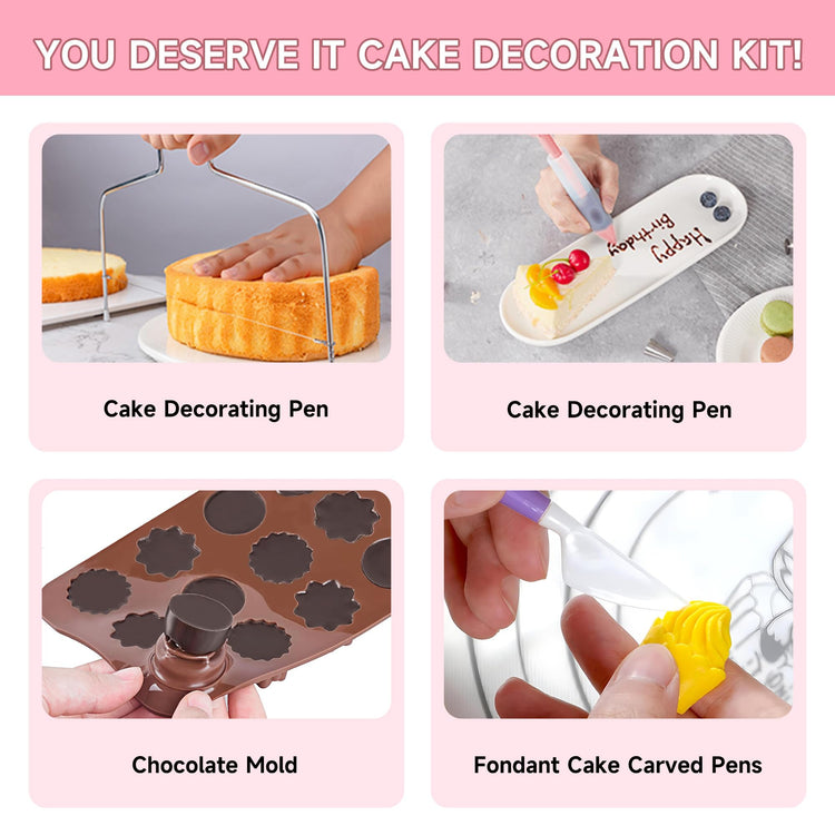 Cake Decorating Kit (3 Count)