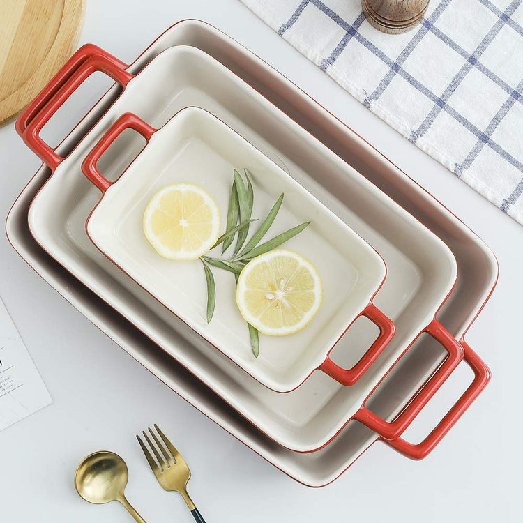 Bakeware Set Ceramic Baking Dish (3 Count)