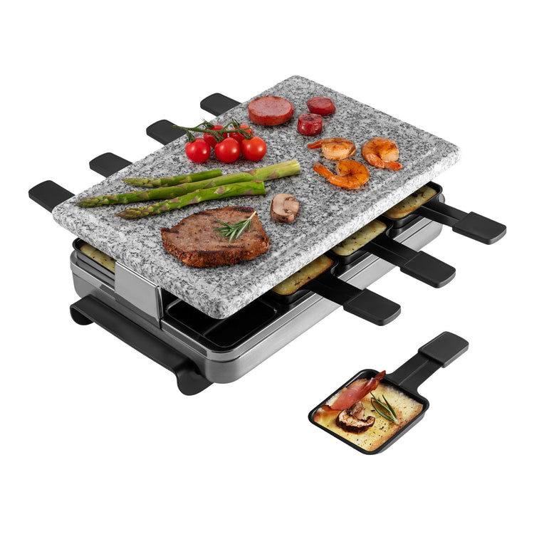 Stelvio Raclette Party Grill with Granite Stone Non