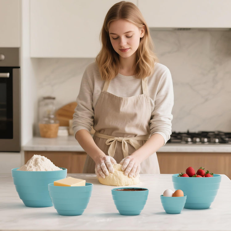 Mixing Bowls with Lids (5 Count)