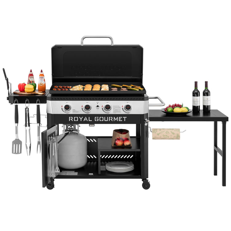 GB4008T 4 Burner Propane Gas Griddle