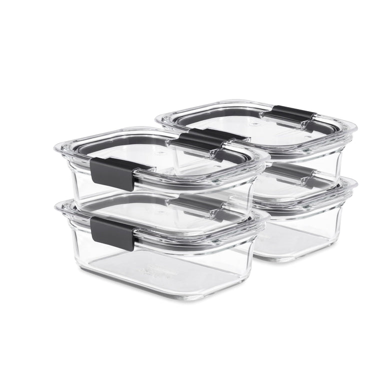 Brilliance Glass Food Storage Containers (4 Count)