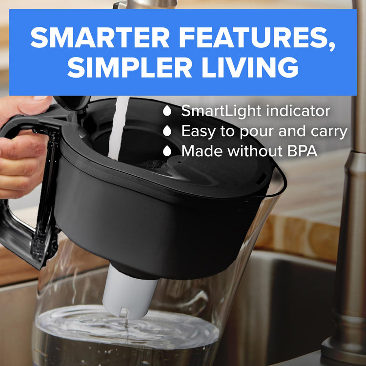 Small 6 Cup Water Filter Pitcher