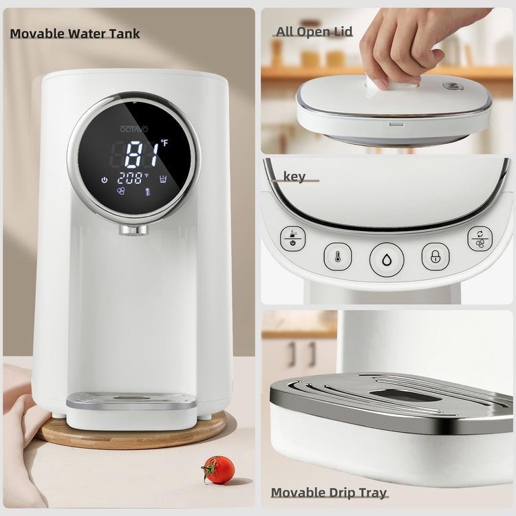 OCTAVO Water Boiler & Warmer 5 Liter