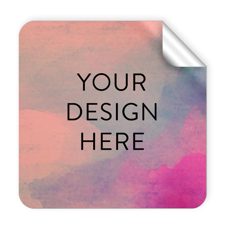 Custom Vinyl Stickers Your Image (100 Count)