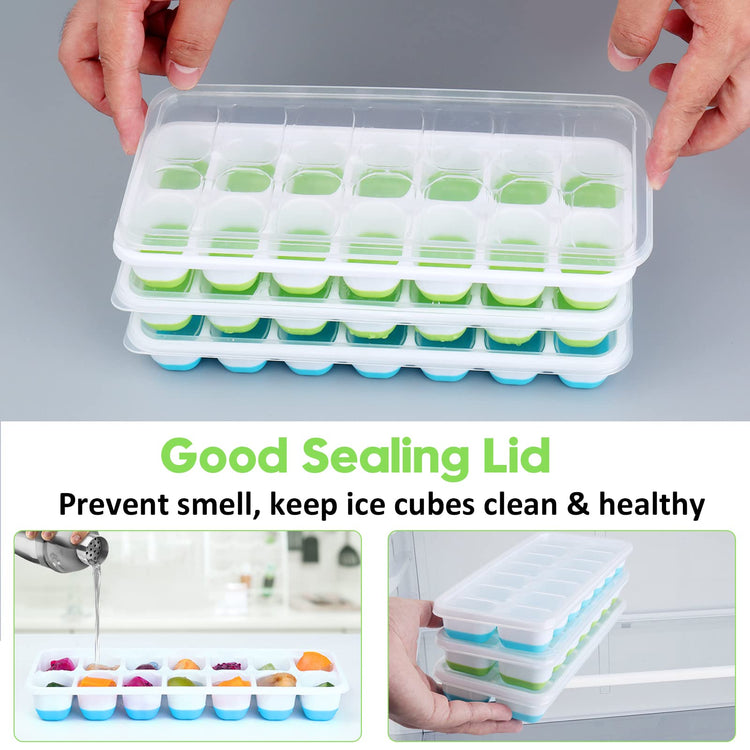 Silicone Ice Cube Tray (8 Count)