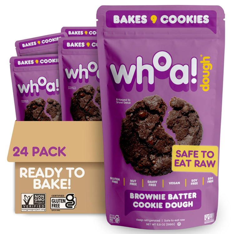 Whoa Dough Ready to Bake Cookie Dough Brownie Batter (165.6 Ounce)