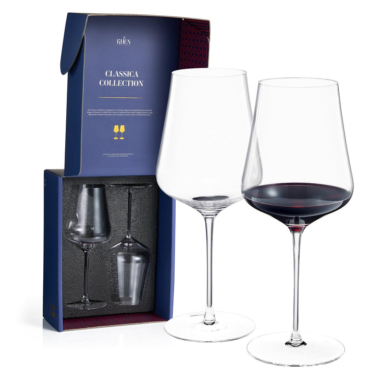 Universal All Purpose Modern Thin Crystal Wine Glasses