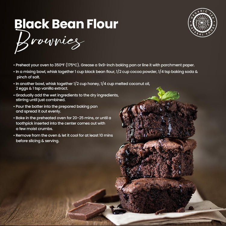 Black Bean Flour 1 lbs (16 Ounce)