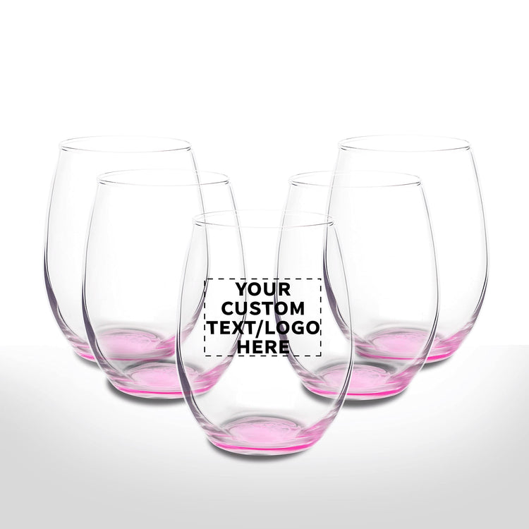 Stemless Wine Glasses in Bulk by ARC Perfection (10 Count)