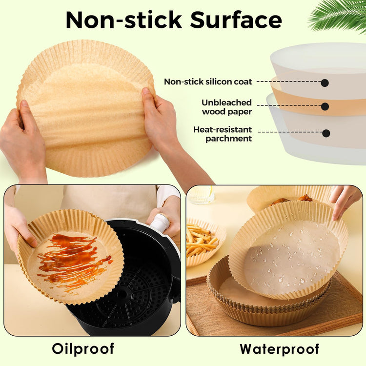 Air Fryer Paper Liners Disposable