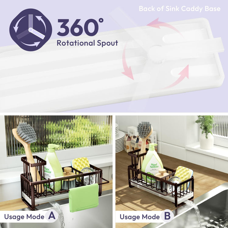 Sponge Holder for Kitchen Sink