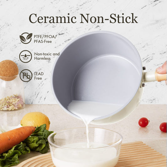 Ceramic Nonstick Sauce Pan