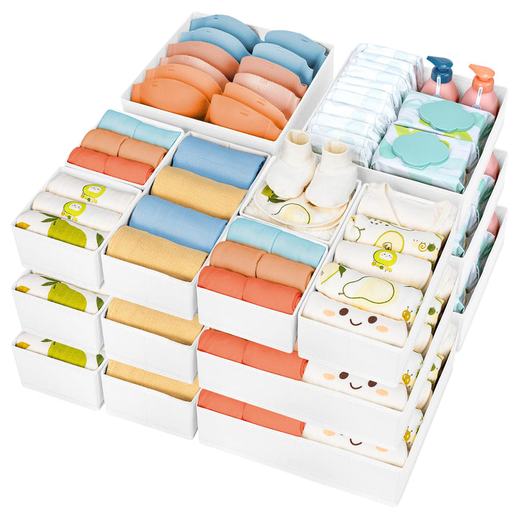 Drawer Organizer Clothes 18 Pack (18 Count)
