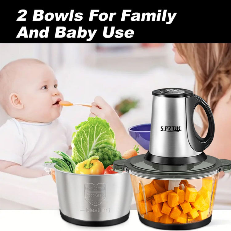 3 Speed Electric Food Processor