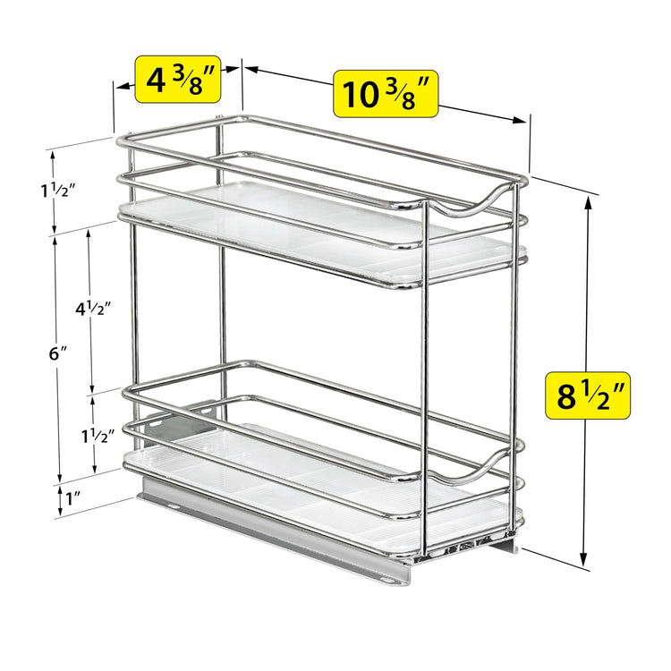 Pull Out Spice Organization for Cabinets