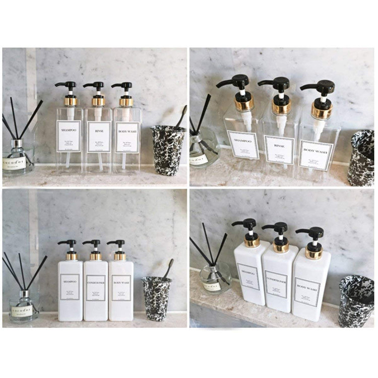 Beauty Bathroom Preprinted Labels (2 Count)