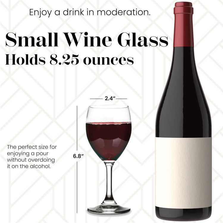 8.5 Ounce Wine Glasses