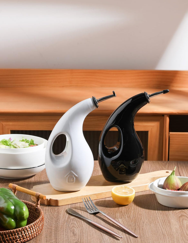 Ceramic Olive Oil Dispenser Bottle