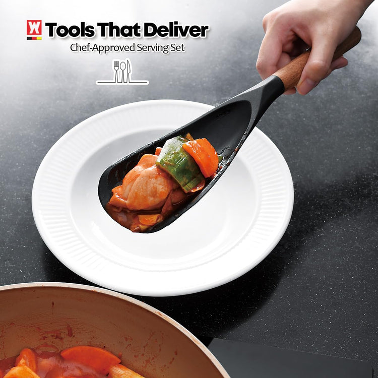 Set of 2pc Silicone Cooking Utensils (2 Count)