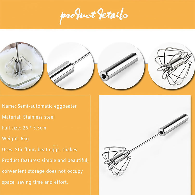 Stainless Steel Egg Whisk