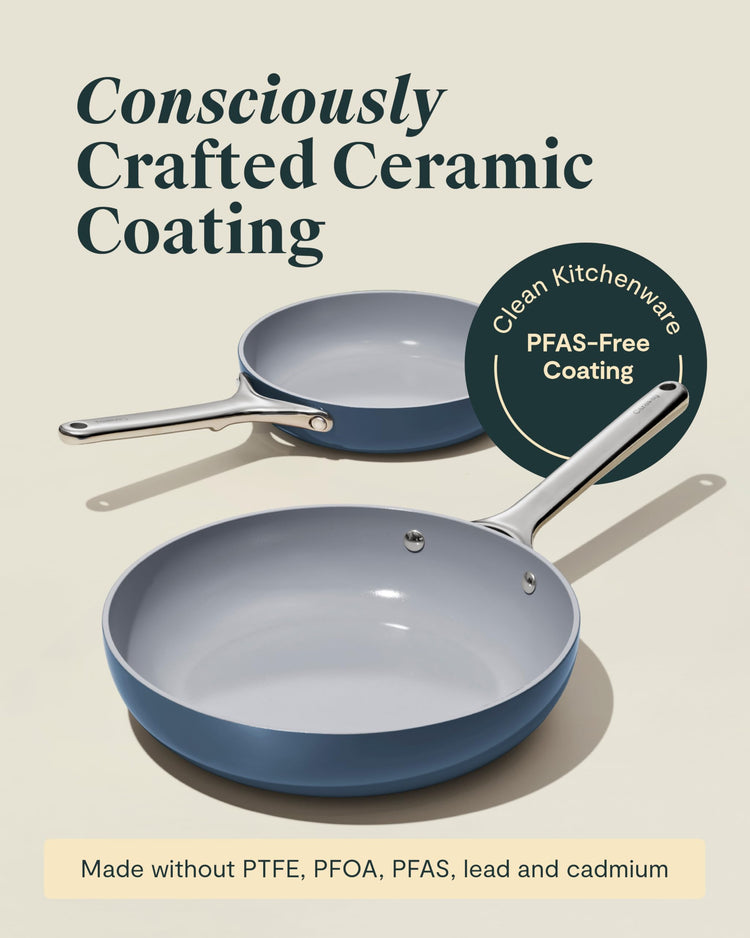 Non Stick Ceramic Mini Fry Pan with Glass Lid
