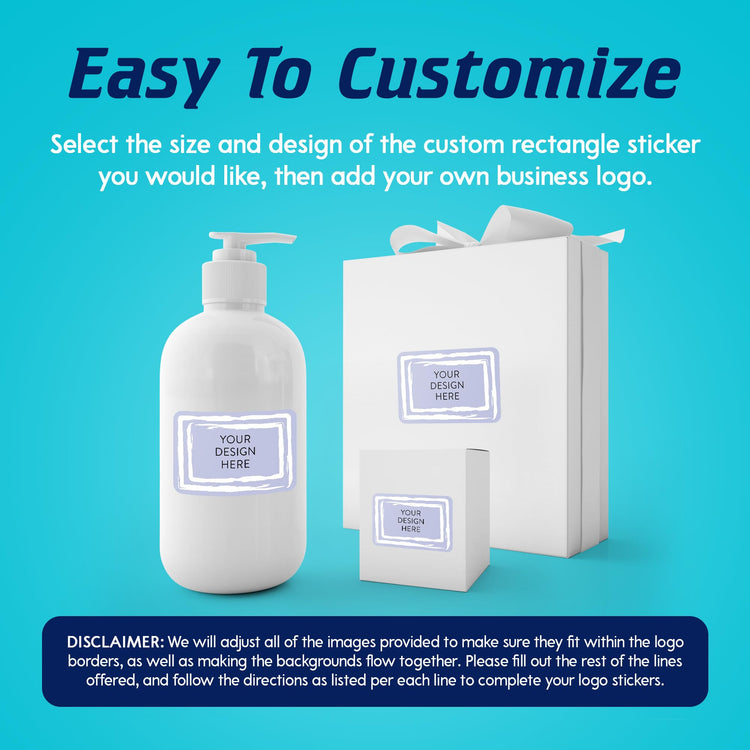 100 Custom Vinyl Stickers (100 Count)