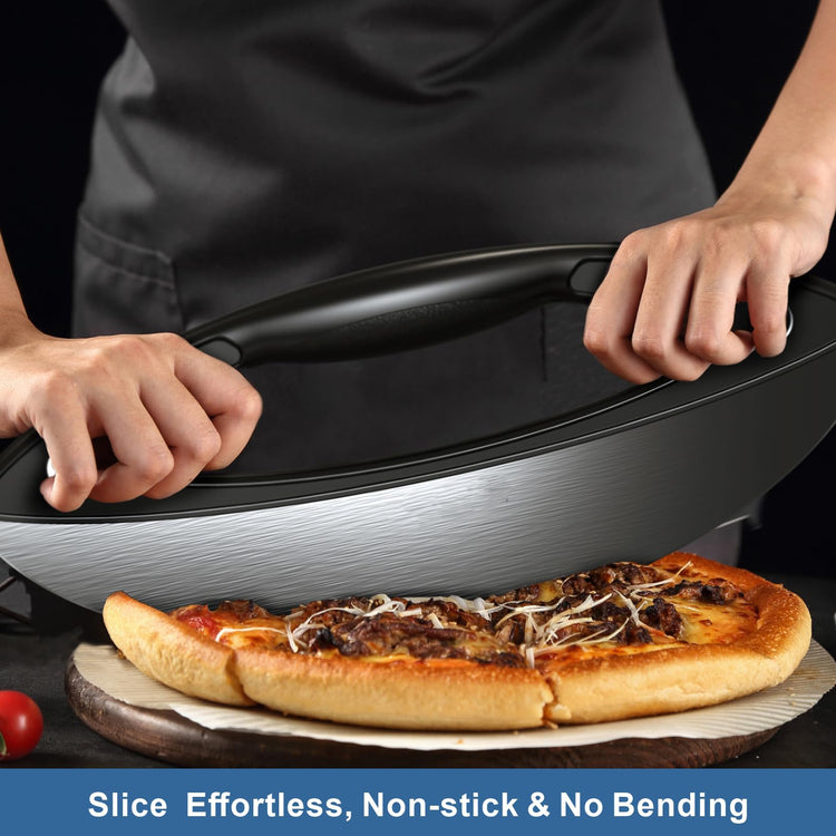 12 Inch Pizza Rocker Blade Cutter