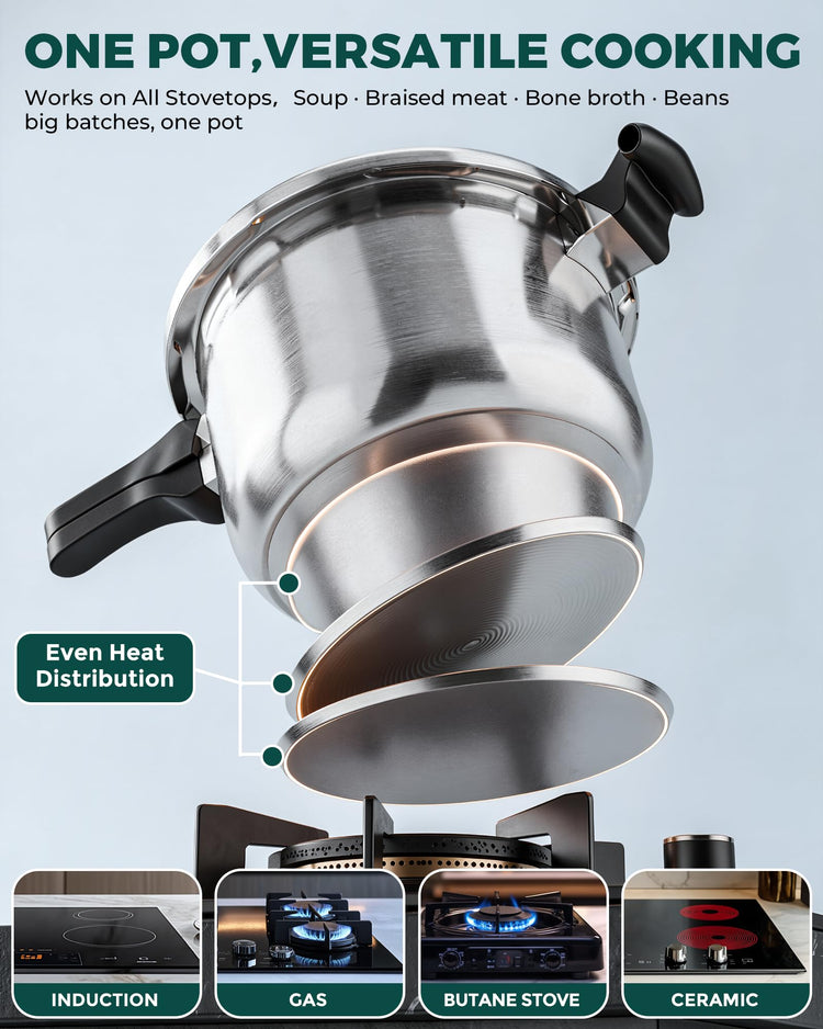 Stainless Steel Pressure Cooker