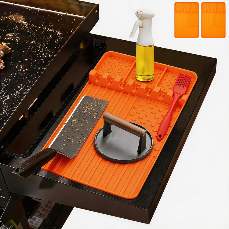 2 PCS Silicone Grill Mat Compatible with Blackstone (2 Count)