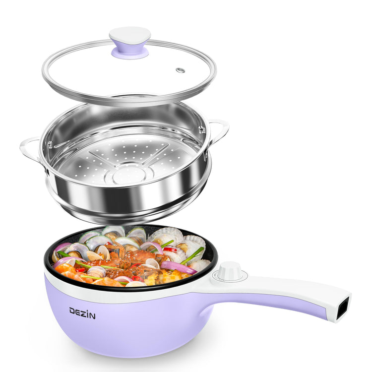Hot Pot Electric with Steamer