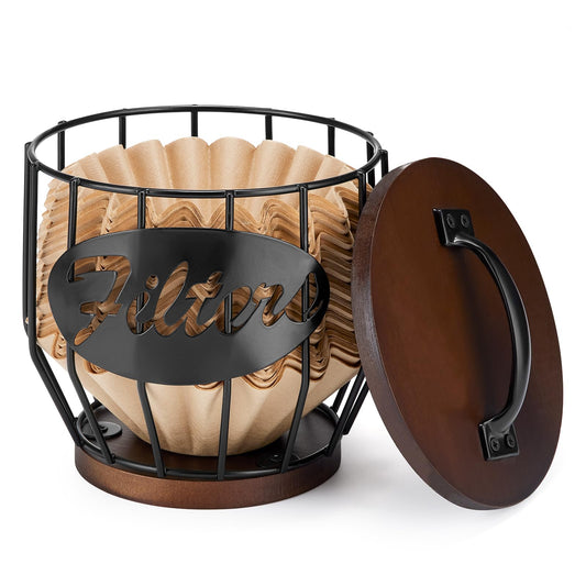 Coffee Filter Holder with Lid