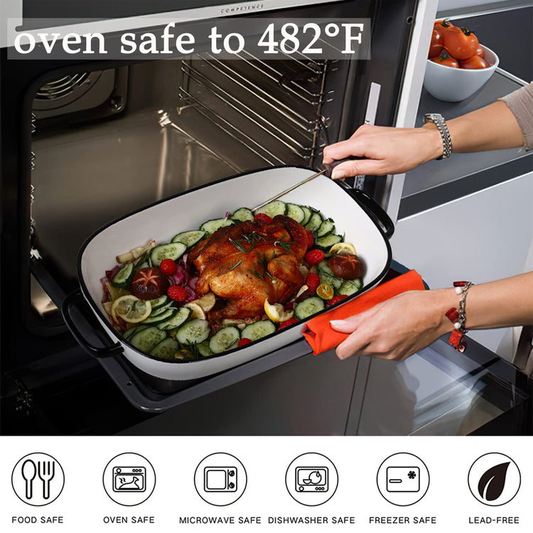 6 Quart Large Rectangular Baking Dish