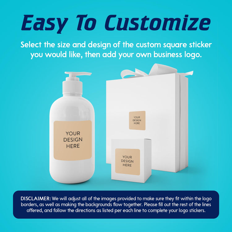 Custom Vinyl Stickers Your Image (100 Count)