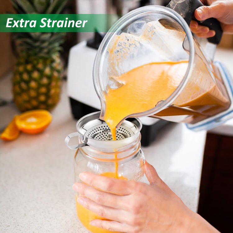 Canning Funnel with Strainer