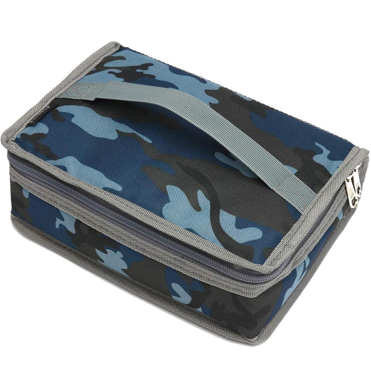 Small Insulated Lunch box Portable Soft Bag Mini Cooler Thermal Meal Tote Kit with Handle for Work & School