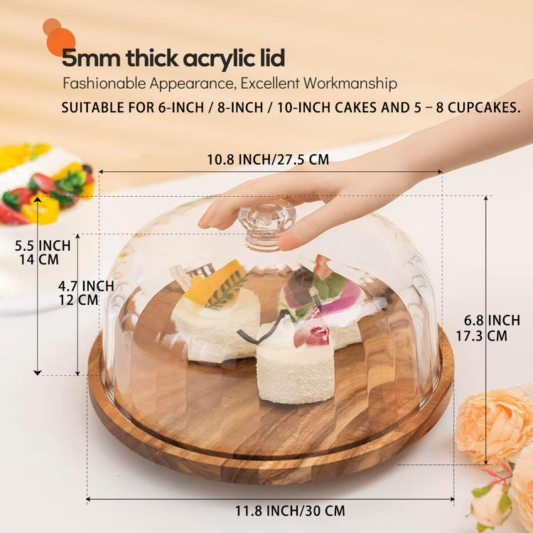 Cake Stand with Lid