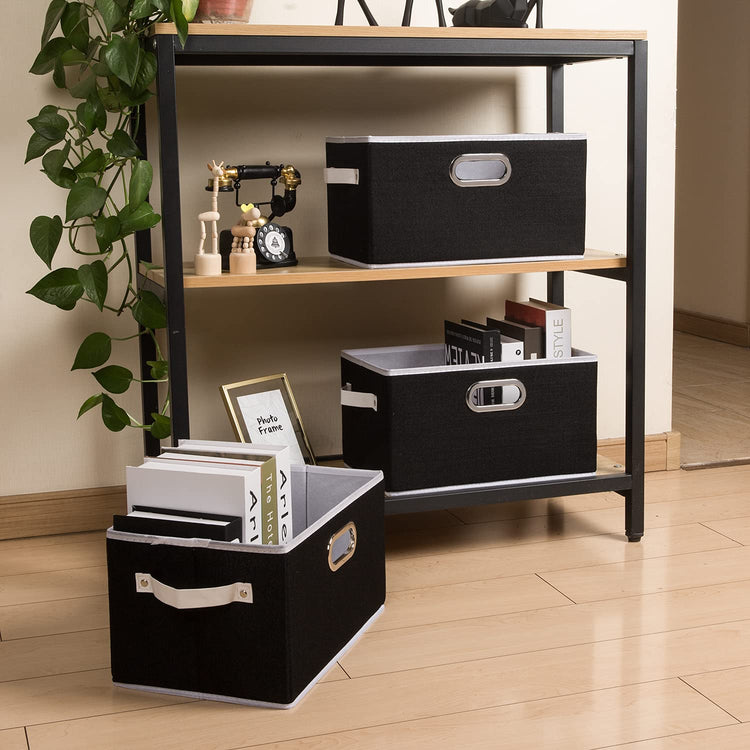 Fodable Storage Baskets for Closet [5 (5 Count)
