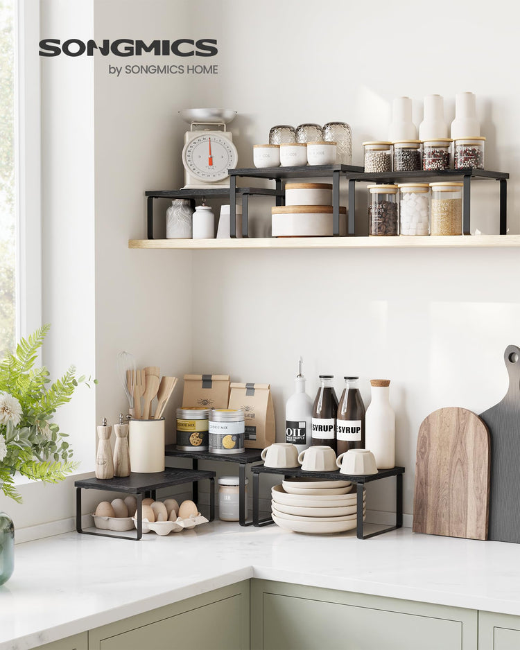 Cabinet Organizer Shelf (3 Count)