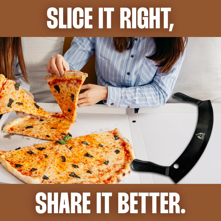 12 Inch Pizza Cutter Rocker Blade