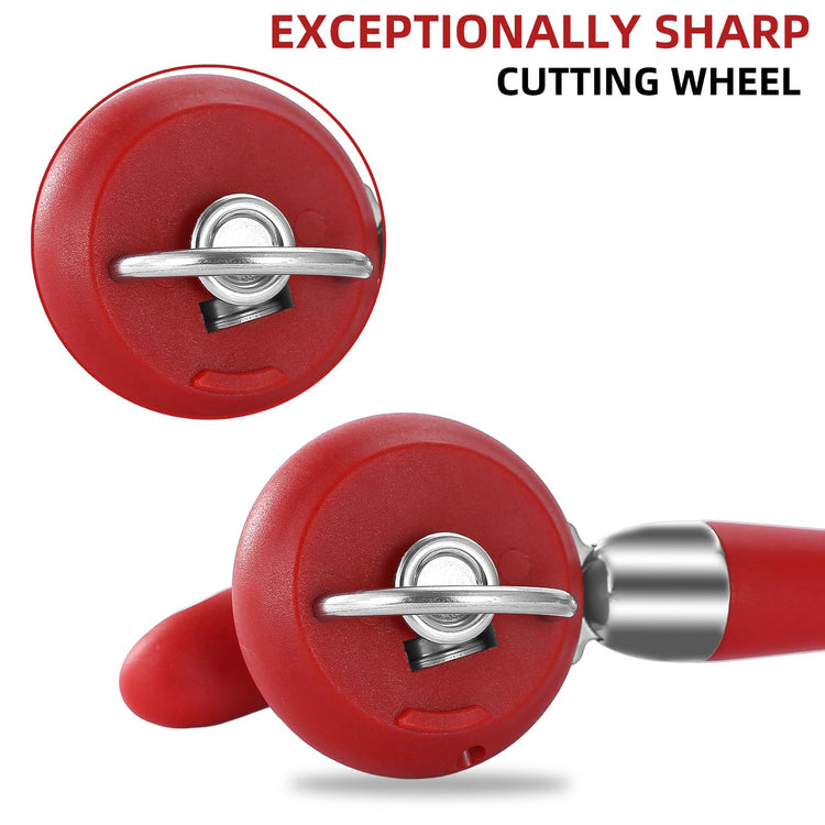 Can Opener Manual Tin Opener Stainless Steel Heavy Duty