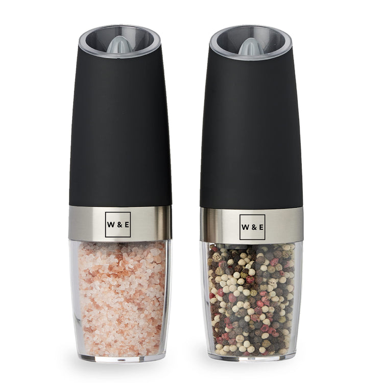 Electric Salt and Pepper Grinder Set