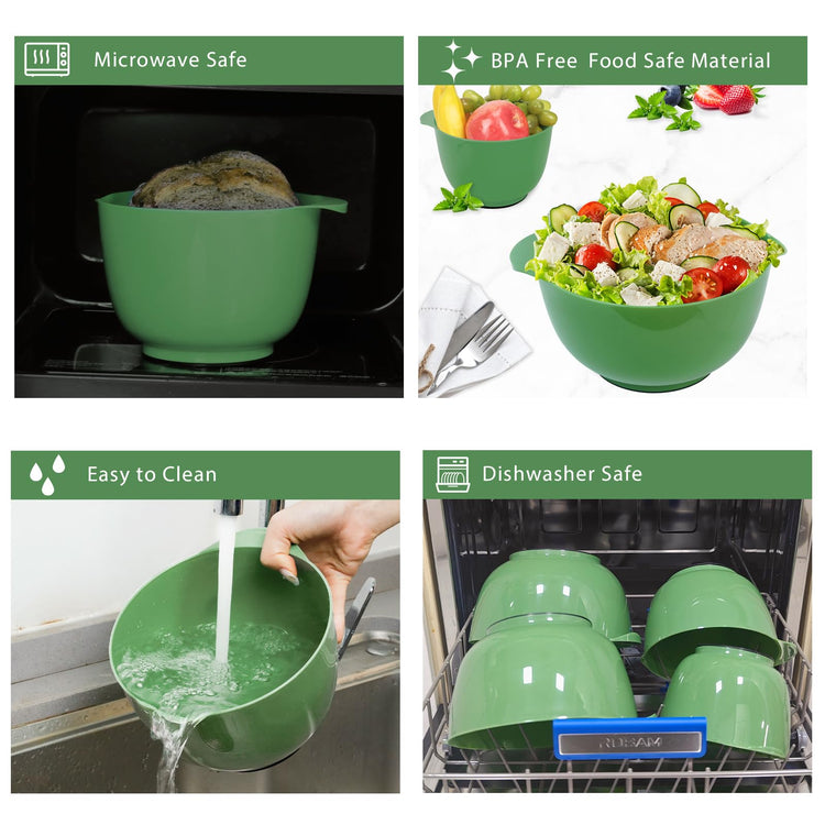 Classic Mixing Bowls Set of 4