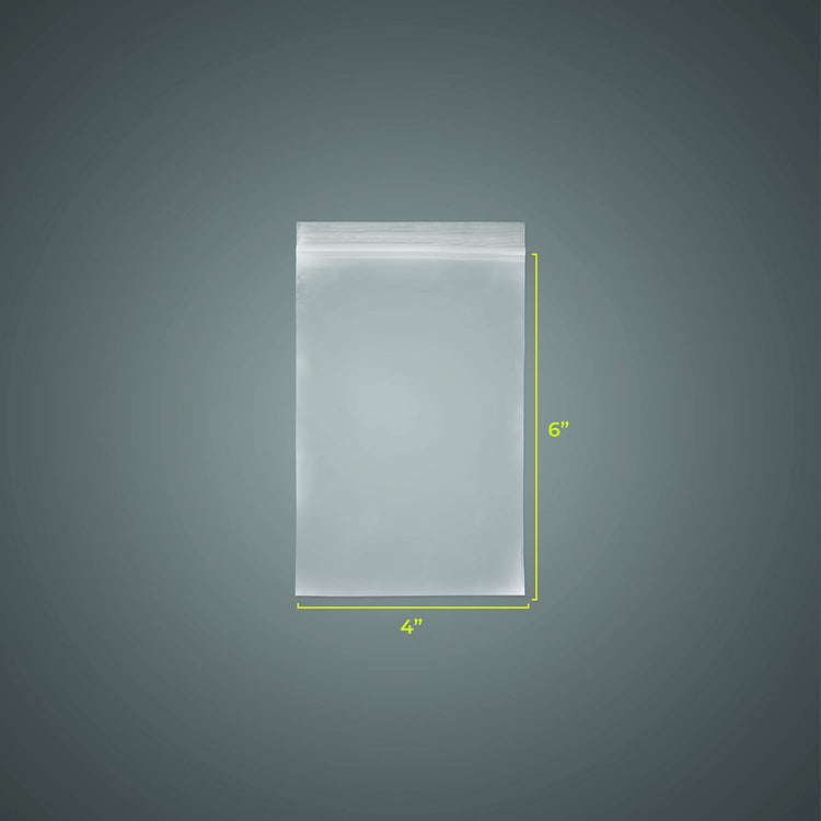 SNL Quality Zipper Lock Reclosable Clear Disposable Plastic Bags, Strong | Assorted Small Bag Sizes - 1.5" X 2", 2" X 3", 3" X 4", 4" X 6" - 2 MIL - 400 Bags