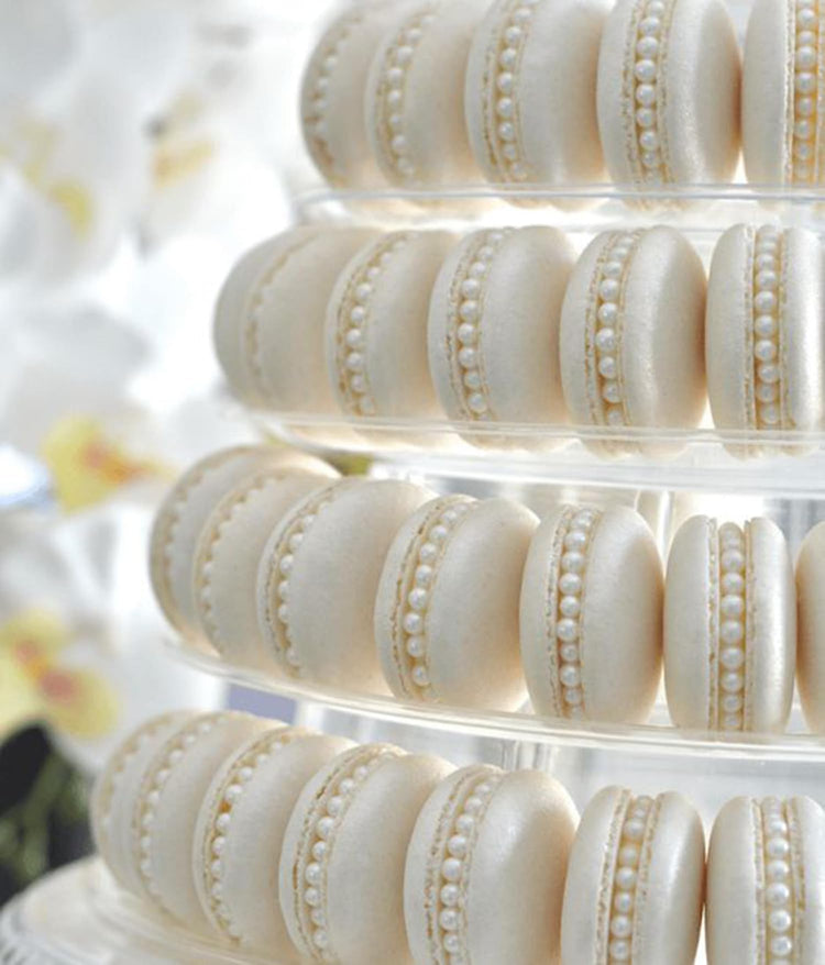 Edible White Pearl Sugar Sprinkles 3.53 oz (3.5 Ounce)