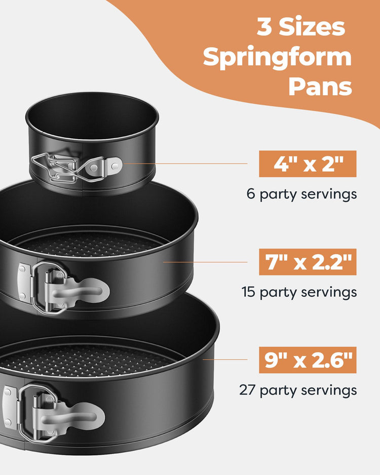 Cake Pan Set of 3 (3 Count)