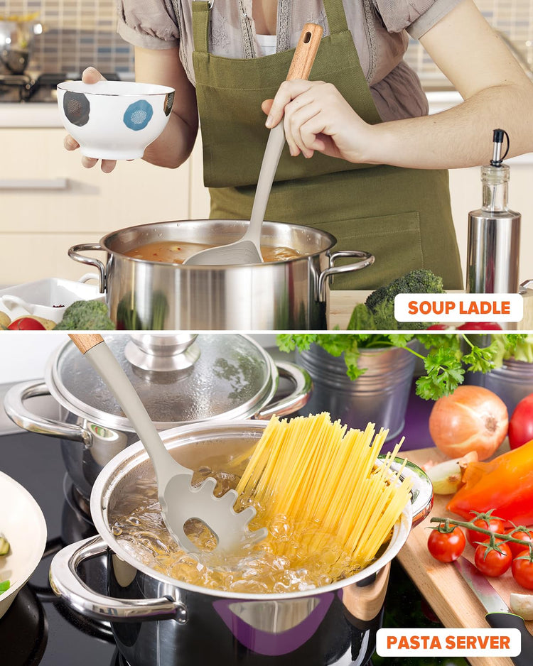 Kitchen Pasta Fork and Ladle Set (2 Count)