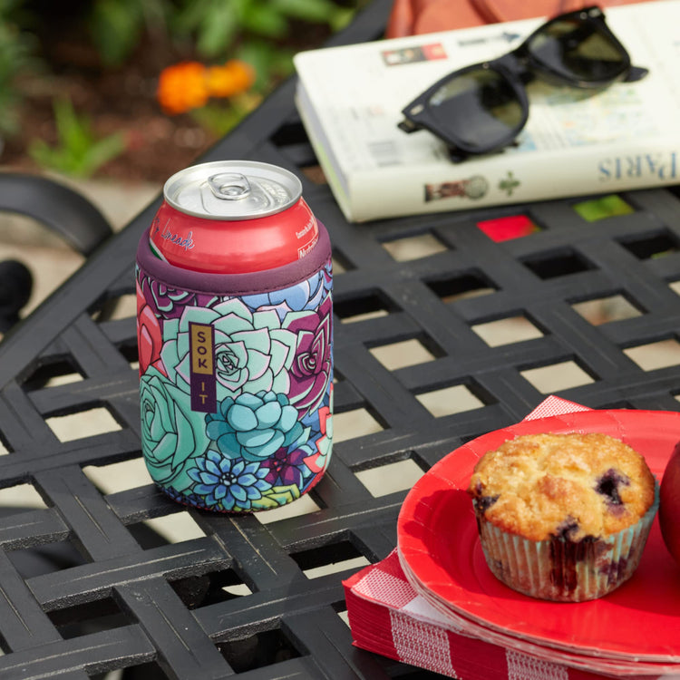 CanSok Sleeve for Beer & Soda Insulated Neoprene Cover