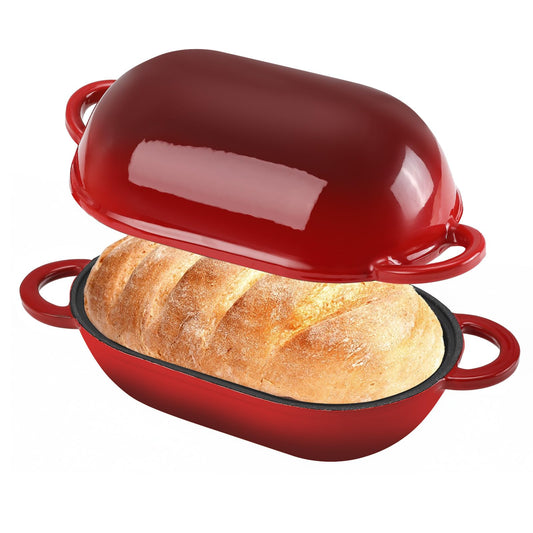5 QT Enameled Cast Iron Sourdough Bread Oven