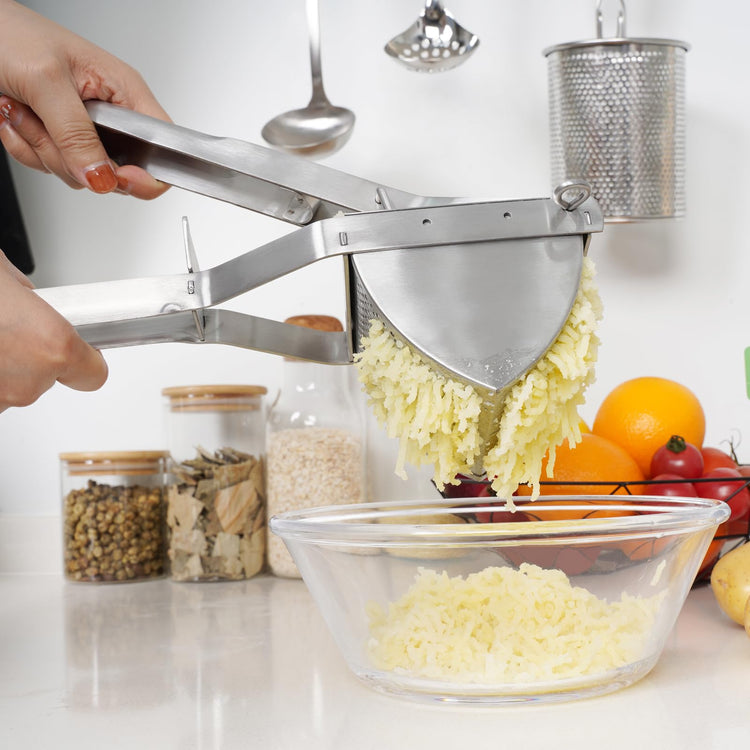 Potato Ricer Stainless Steel Potato Masher & Squeezer